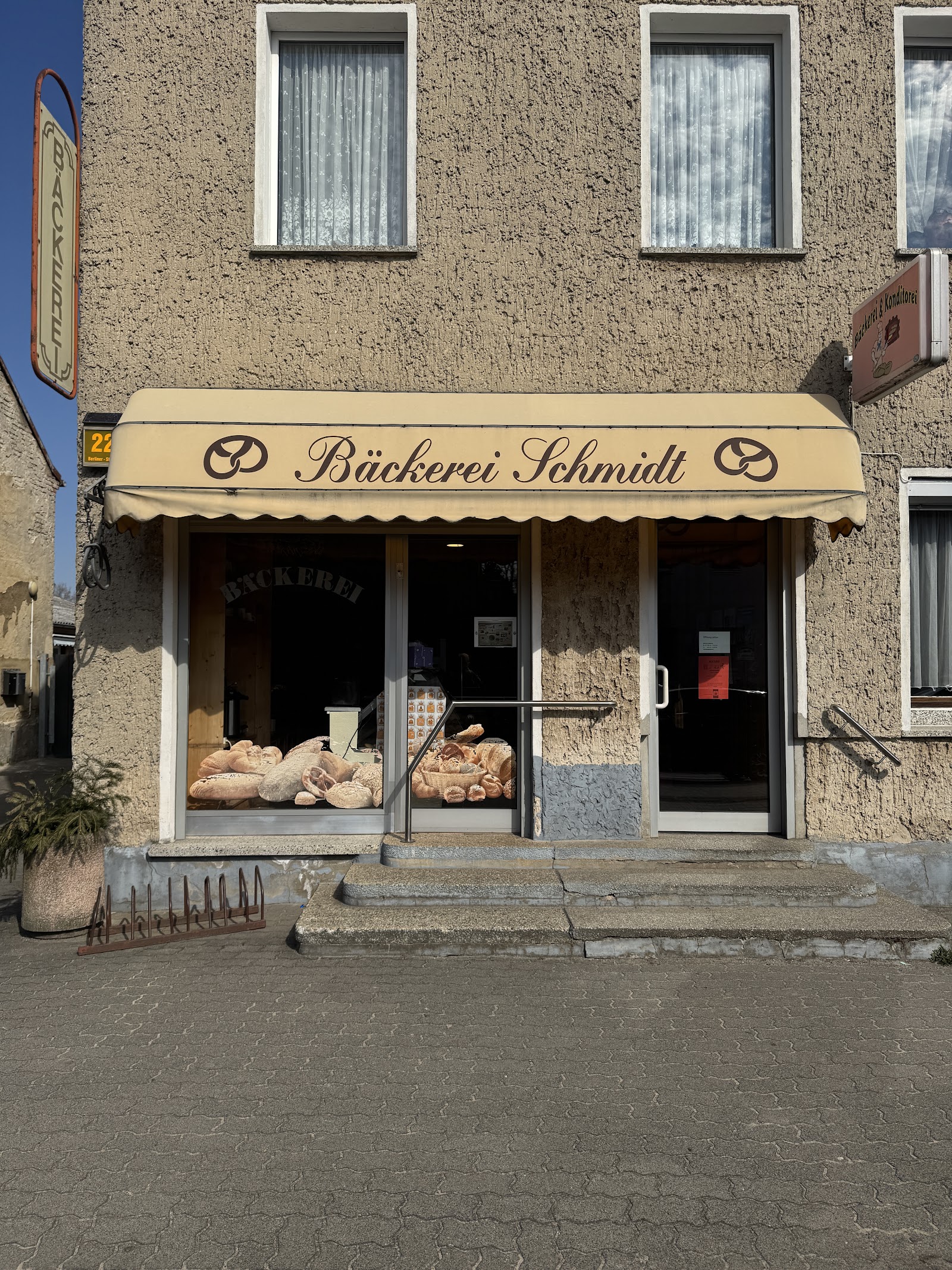 Feine Konditorwaren der Bäckerei Schmidt